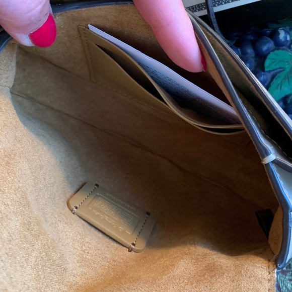 Authentic COACH 1941 turnlock refined calf/genuine snakeskin Flap crosb/Beltbag - Picture 16 of 16